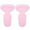 1pair 2 in 1 Half Size Forefoot Pad Anti-drop Sandal Heel Sticker