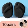 10pairs 4D Sponge Non-slip Forefoot Pad High Heels Mat