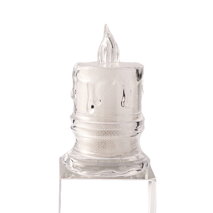 LED Transparent Glowing Candle Lights Simulation Electronic Candle, 4.7x8cm With Base, 4.7x9.5cm With Base, 4.7x11cm With Base, 6pcs 3.6x5cm Without Base, 6pcs 3.6x6.5cm Without Base, 6pcs 3.6x8cm Without Base