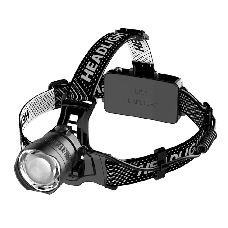 V103 P50 Outdoor Retractable Zoom Headlamp Waterproof Searchlight without Battery, V103 P50 Non-sensor Model, V103 P50 Sensor Model