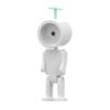 Mini Astronaut Magnetic LED Night Light Desktop Building Block Ornaments Desk Lamp, Round White, Round Pink, Round Blue, Round Green, Square White, Square Pink, Square Blue, Square Green
