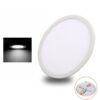 LED Round Ultra-thin Downlight Adjustable Recessed Panel Light, 6W, 8W, 15W, 20W