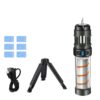 4 In 1 Outdoor Multi-function Flashlight Ambient Light Mosquito Repellent Lamp, Standard Version, Tripod Version