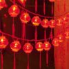 New Year Chinese Red Lantern LED Lights, 1.5m 10 Light, 3m 20 Light, 6m 40 Light