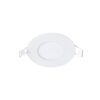 Recessed Concealed Ceiling Downlight Household Wide Voltage Thin Tube Panel Light, 3W Round Opening  75mm, 3W Square Opening 75mm, 6W Round Opening 105mm, 6W Square Opening 105mm, 9W Round Opening 130mm, 9W Square Opening 130mm, 12W Round Opening 155mm...