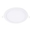 Recessed Concealed Ceiling Downlight Household Wide Voltage Thin Tube Panel Light, 24W Round Opening 280mm, 24W Square Opening 280mm