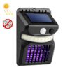 E-SMARTER W792 LED Solar Wall Light With Purple Light Mosquito Control Function Human Intelligent Sensor Outdoor Garden Lamp, White Light, White Light+Yellow Light