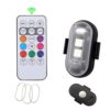 Wireless Remote Control Motorcycle Universal Colorful Flashing Warning Light, Magnetic Type