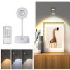 Rechargeable LED Motion Sensor Wireless Spotlight With Remote Control, 1200mAH White, 1200mAH Black, 2000mAH White, 2000mAH Black