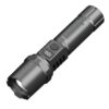 White Laser Wick LCD Digital Display Strong Light Rechargeable Portable LED Flashlight