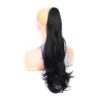 Ladies Claw Clip Inside Button Long Curly Pear Ponytail Wig, 1B#, 4#, 8BH22#, 18C#, 613#