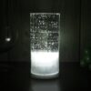 USB Charging LED Round Bar Crystal Lamp KTV Atmosphere Decorative Light, White, Yellow, Blue, Red, Purple, Colorful Gradient, Colorful Fixed Color