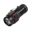 Pen Fork 3 Holes Mini Flashlight Portable Pen Clip Camping Adventure Compass Sport Flashlight, W5182