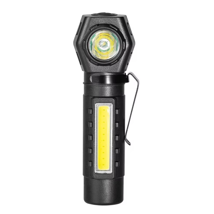 Aluminium Alloy USB Rechargeable COB Flashlight Strong Light Long Shot Headlamp LED Camping Light, KX212
