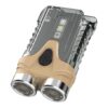E-SMARTER Portable LED Keychain Light Outdoor Camping Dual Lamp