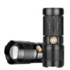 Mini Outdoor Long-Range Strong Light LED Flashlight, White Laser, XHP90