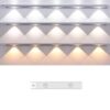 Rechargeable Motion Sensor Light Bar Cabinet Wardrobe Lamp With Remote Control, 20cm, 30cm, 40cm, 60cm, 80cm