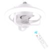 50W Ceiling Fan Light With E27 Socket 3 Speeds Adjustable RGB LED Strip, RGB LED Strip