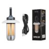 Rechargeable Dual Light Source Camping Lantern & Flashlight Warm/White Portable Outdoor Light, 8 Tungsten Filaments, 4 Tungsten Filaments