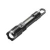 SMILING SHARK SD-5244 Zoomable Digital Display Flashlight With Side Light 4-Gear Dimmable Portable Torch, Hook, Breaker Bar