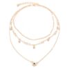 Multi-layered Star Pendant Necklace Combination