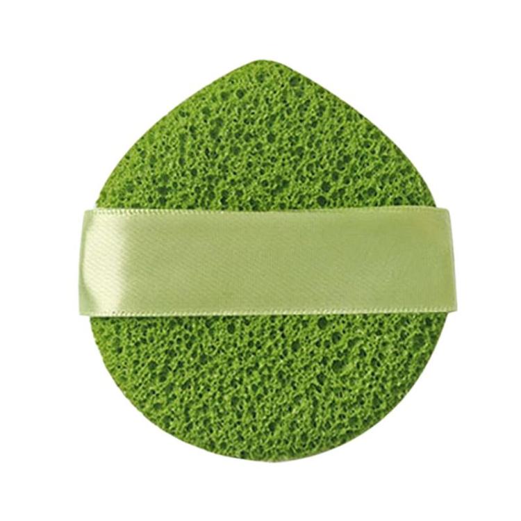 Drop-Shaped Cleansing Puff For Mud Mask Removal Face Wipe Cleaning Sponge Puff