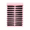 180-Cluster Single-Cluster Segmented Self-Grafting Thick Curled False Eyelashes, 40D, 60D, 80D