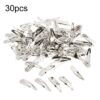 30pcs Metal Hair Clip Bangs Makeup Hair Accessory Minimalist Clip