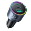 JOYROOM JR-CCN07 145W Dual PD+QC3.0 3-Port Car Charger, JR-CCN07