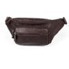 6030 Outdoor Leather Single Shoulder Messenger Bag Sports Multi-functional Phone Waist Bag