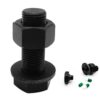 Hexagonal Washer Metal Screw Medicine Storage Tank Travel Capsule Pill Storage Box, Hexagonal Washer Screw Pill Storage Tank