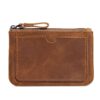 Retro Crazy Horse Genuine Leather Unisex Wallet Small Coin Purse