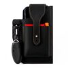 Vintage Genuine Leather Men Waist Bag Outdoor Sports Mobile Phone Belt Pouch