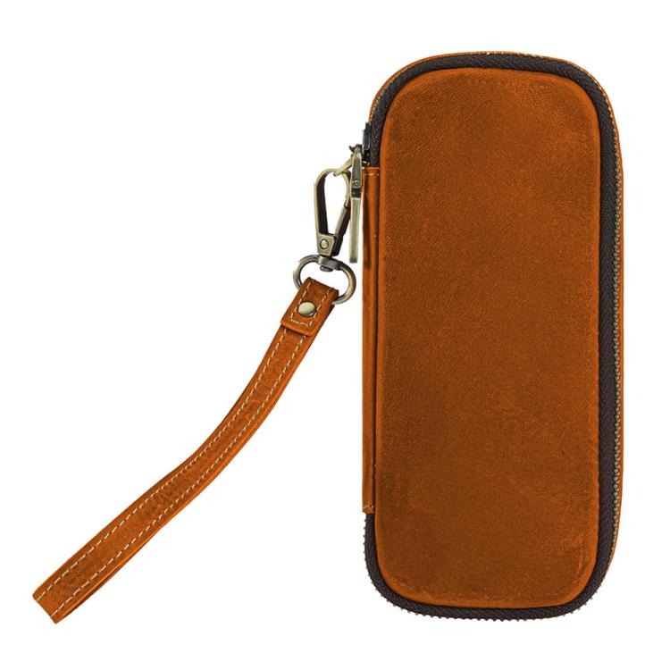 Vintage Genuine Leather Pipe and Smoking Accessories Portable Storage Bag