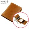 Men RFID Top-grain Cowhide Wallet