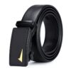 Dandali GD816 Men Business Automatic Buckle Double Edge Wrapping Leather Belt Waistband, Size: 120cm