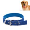 Foam Cotton Polyester Pet Collars Pet Neck Strap Dog Neckband Cats Dogs Collars, 1.5cm x 39cm, 1.5cm x 39cm Blue