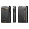 The Suteni oil wax pattern button automatically pops out the veneered printed card box