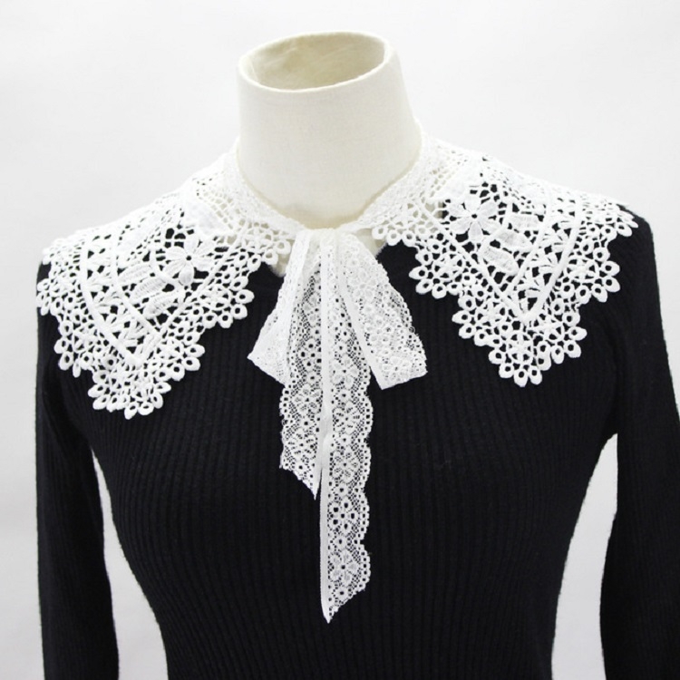 Hollow Water-soluble Fake Collar Shawl Dress Decorative Collar
