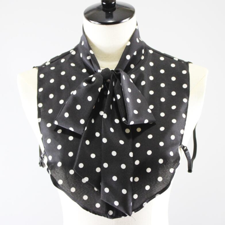 Dots Bow-knot Shirt Fake Collar Professional Outfit Decorated Collar