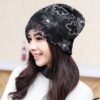 Dual-use Double-layer Lace Wrap Cap Stacking Cap