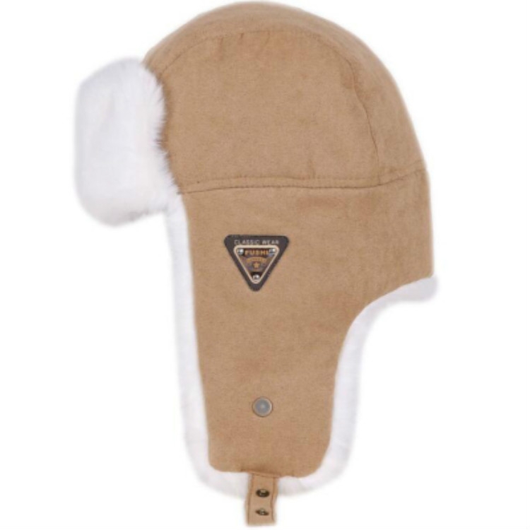 Autumn and Winter Outdoor Travel Windproof Warm Ear Protected Cap Flight Hats, L(58-60cm)