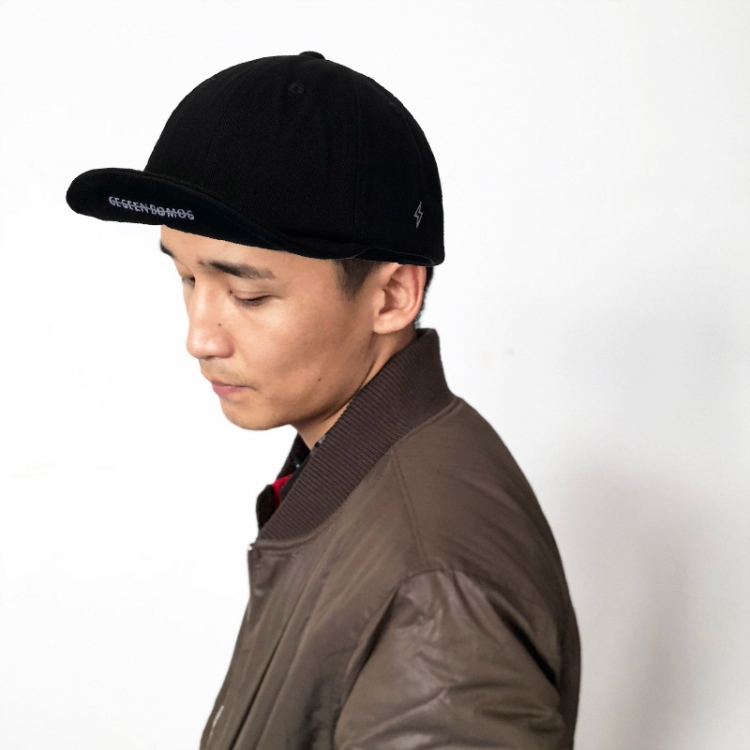 GEGEEN DOMOG S588 Variety Short-Brimmed Peaked Cap Brim Hat Soft Top Baseball Cap