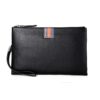 Men Leather Casual Clutch Leather Smart Anti-Theft & Anti-Lost Coin Purse, Large, Small