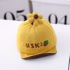 MZ9947 Cartoon Three-dimensional Little Flower Baby Peaked Cap Embroidery Baby Hat, 46cm (Adjustable)