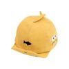 C0363 Cartoon Shark Pattern Baby Peaked Cap Cotton Hat, 46cm Adjustable