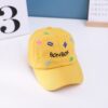 C0538 Color Embroidery Letters Children Baseball Cap Peaked Cap, 50cm Adjustable