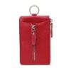 Men Leather Multifunctional Coin Purse Household Large-capacity Key Card Case