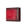 BUFF CAPTAIN 05 Men Leather Short Wallet Anti-Theft Brush Multi-Card Bit First-Layer Soft Cowhide Wallet, Red, Black, Yellow Brown