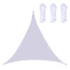 Triangle Outdoor Garden Sunshade Sail Waterproof Anti-UV Canopy, Size: 5m x 5m x 5m, 5m x 5m x 5m